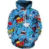 Foesce New Hip Hop 3D Cartoon Printed Hoodie + Pants Suit Cool Men/Women 2 Pcs Sportwear Tracksuit Set Spring Autumn Men's Clothing